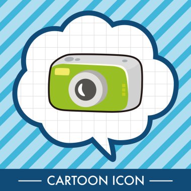 kamera Tema öğeleri vektör, eps