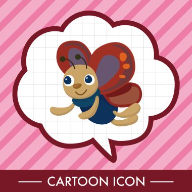 Kelebek Tema öğeleri vektör, eps