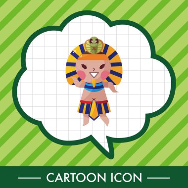 Firavun Tema öğeleri vektör, eps