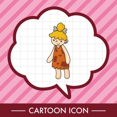 mağara adamı Tema öğeleri