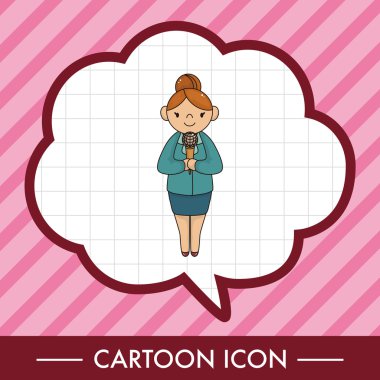 Ofis çalışanları Tema öğeleri 