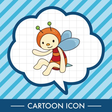 Arı çizgi film Tema öğeleri