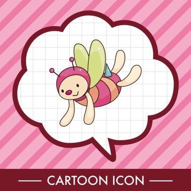 Arı çizgi film Tema öğeleri