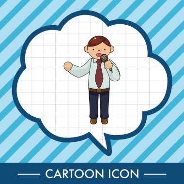 Ofis çalışanları Tema öğeleri 