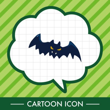 Cadılar Bayramı yarasa Tema öğeleri