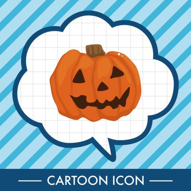 Cadılar Bayramı Balkabağı Tema öğeleri