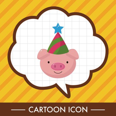 hayvan domuz çizgi film Tema öğeleri