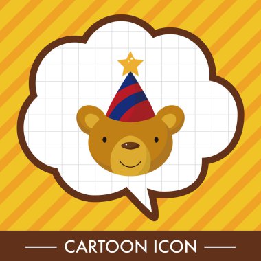 hayvan ayı Tema öğeleri karikatür