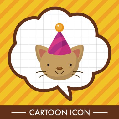 hayvan kedi çizgi film Tema öğeleri