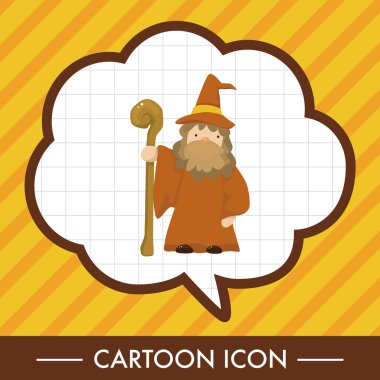 çizgi film Tema öğeleri cadı