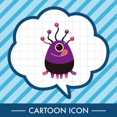 tuhaf canavar Tema öğeleri