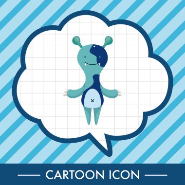 tuhaf canavar Tema öğeleri