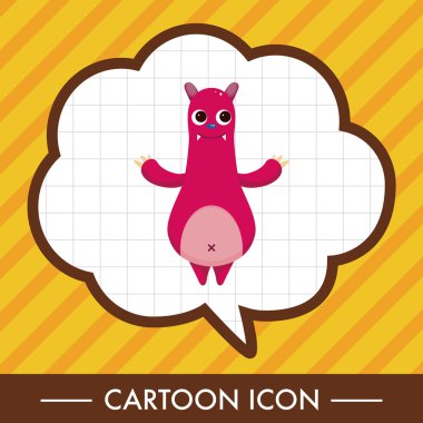 tuhaf canavar Tema öğeleri