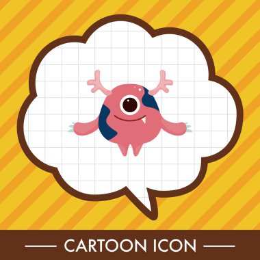 tuhaf canavar Tema öğeleri