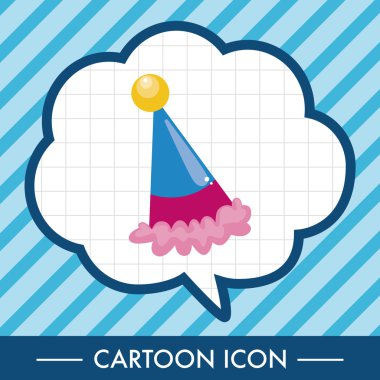 Doğum günü şapkası Tema öğeleri