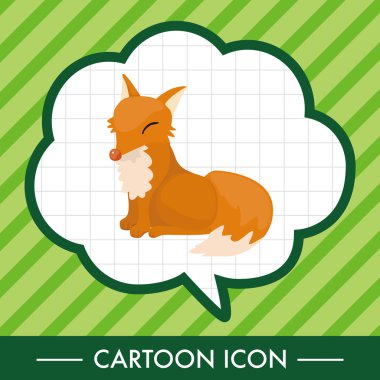 hayvan tilki çizgi film Tema öğeleri