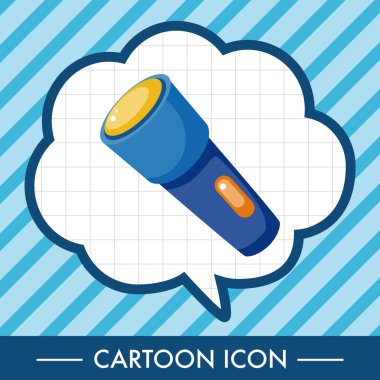 Ekipman el feneri Tema öğeleri seyahat