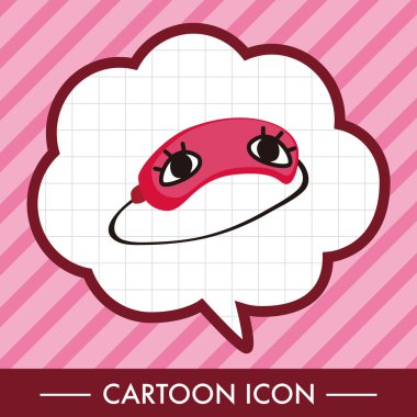 Ekipman maskesi Tema öğeleri seyahat