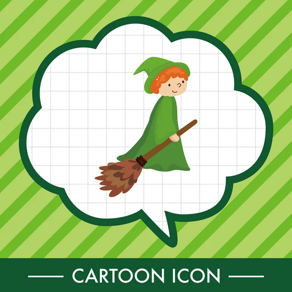 çizgi film Tema öğeleri cadı