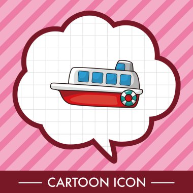 Ulaşım tekne Tema öğeleri