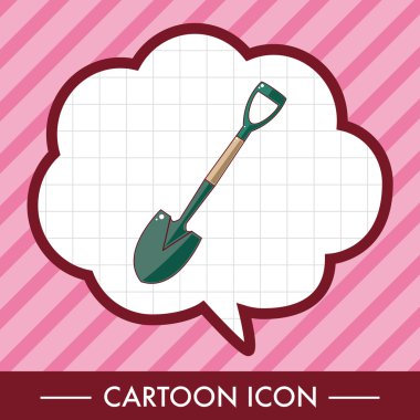 Bahçe küreği Tema öğeleri