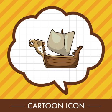 Ulaşım tekne Tema öğeleri