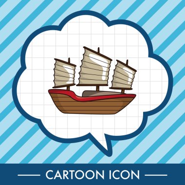 Ulaşım tekne Tema öğeleri