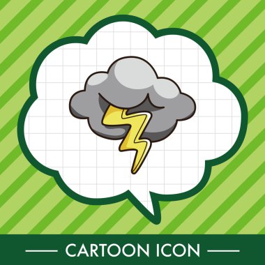 Hava yağmurlu bir gün Tema öğeleri