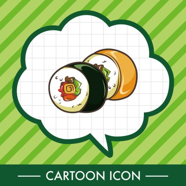 Japon yemek suşi Tema öğeleri