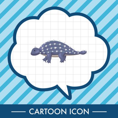 dinozor Tema öğeleri vektör, eps