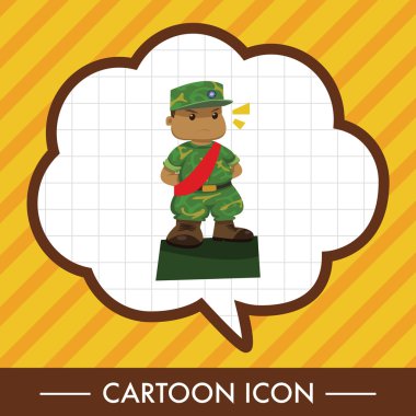 insanlar Tema asker öğeleri vektör, eps