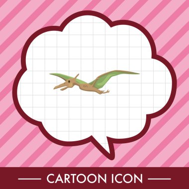 dinozor Tema öğeleri vektör, eps