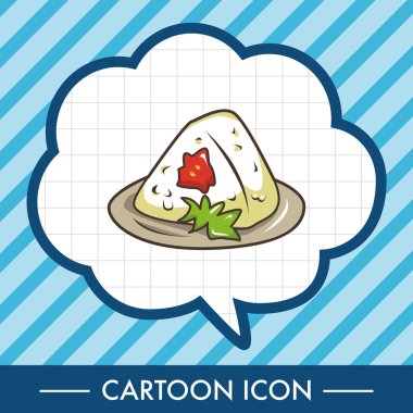 Japon yemek teması unsurları