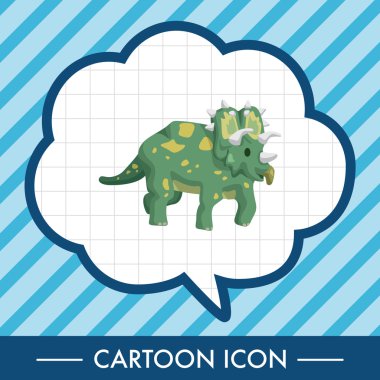 dinozor Tema öğeleri vektör, eps