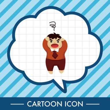 Ofis çalışanları Tema öğeleri 