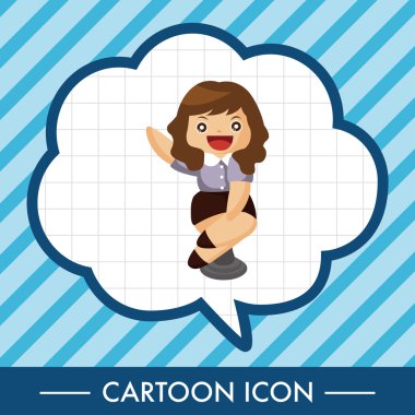 Ofis çalışanları Tema öğeleri 