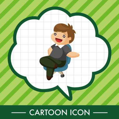 Ofis çalışanları Tema öğeleri 