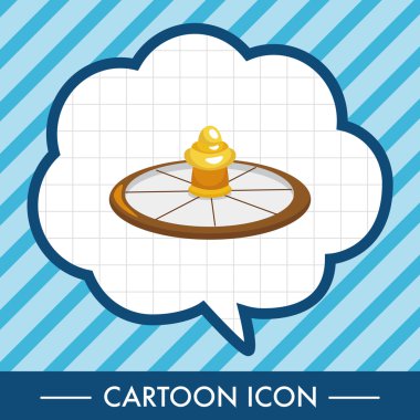 Casino rulet Tema öğeleri