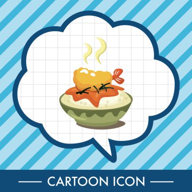 Karides yemek Tema öğeleri