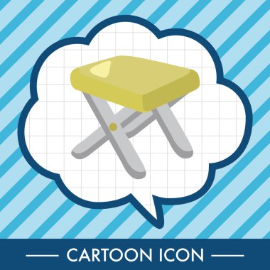 Balık tutma sandalye Tema öğeleri