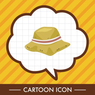 Balık tutma şapka Tema öğeleri