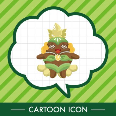 Karnaval dansçı Tema öğeleri