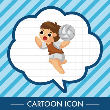 Voleybol oyuncu Tema öğeleri