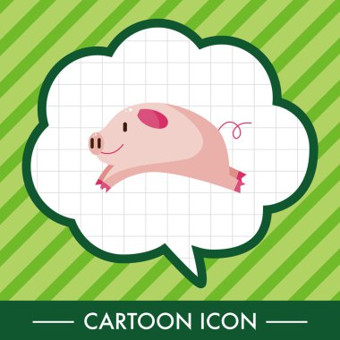 hayvan domuz çizgi film Tema öğeleri