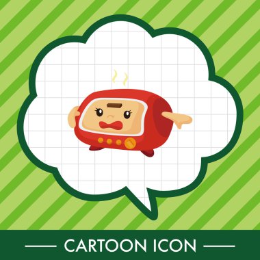 Ev aletleri Tema mikrodalga öğeleri