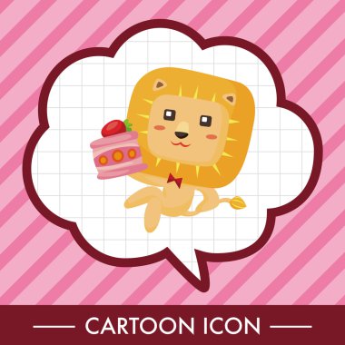 öğleden sonra çay içiyor hayvan aslan