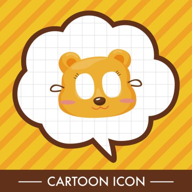 doğum günü maskesi Tema öğeleri