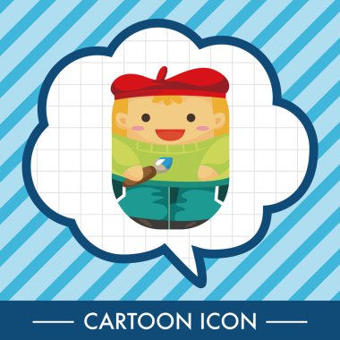 Ressam Tema öğeleri