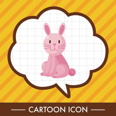 Hayvan tavşan çizgi film