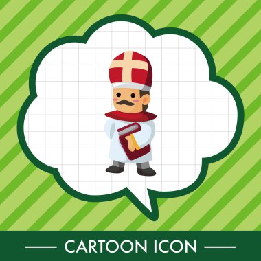 Papaz ve rahibe Tema öğeleri